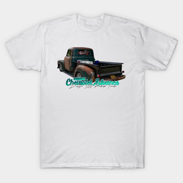 1951 Chevrolet Advance Design 3100 Pickup Truck T-Shirt by Gestalt Imagery